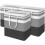 Coș de rufe independent, impermeabil, 100 l, pachet de 3 1