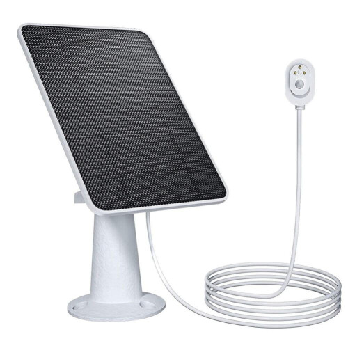 Solar Panel Charger for Doorbell Camera Compatible with