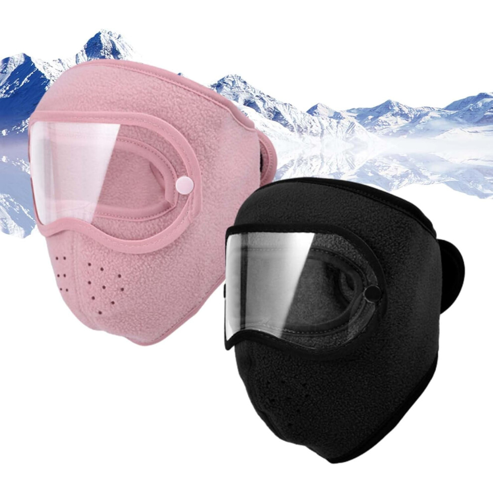 Winter Fleece Face Mask For Skiing Windproof Warm 9097180953470