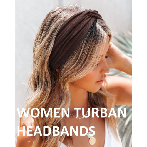 Κορδέλες μαλλιών Boho Twist με κόμπους για γυναίκες – Ελαστικές, αντιολισθητικές, 2