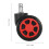 4-Pack Replacement Plastic Casters for Office Desk Chairs, Quiet Roller Wheels for Smooth Mobility 2