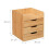 Organização de mesa com 3 gavetas 7
