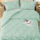 Σετ πάπλωμα King Size Sage Green – Εξαιρετικά μαλακό Boho Pintuck, 3 τεμάχια εναλλακτικά 6