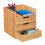 Organização de mesa com 3 gavetas 14
