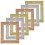 Ποικιλία μίνι κορνιζών φωτογραφιών για διακόσμηση κουκλόσπιτου, σετ 6 κορνιζών 5