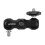 Suporte de câmera com cabeça esférica e rosca de 1/4" para LED, suporte de câmera com rosca de 1/4" com LED, suporte de vídeo com cabeça 5