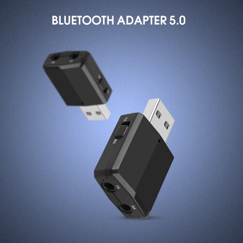 Xhy USB Bluetooth Adapter 5.1 100M Long Range Transmitter EDR Wireless for PC Desktop 1