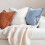 Ensemble de 2 housses de coussin texturées en polyester 22 x 22 po 4