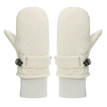 Warm Baby Toddler Winter Ski Gloves with String Cold Weather Mittens for Boys & Girls Fleece Lined Insulated Snow Gloves
