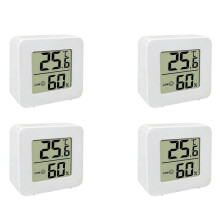 Thermomètre-hygromètre numérique d'intérieur 4X