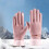 Winterhandschuhe Unisex Touchscreen Samtgefüttert Rosa 1