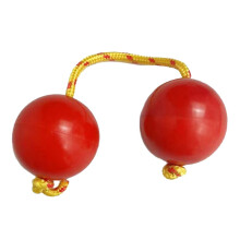 African shaker rattle instrument rhythmic ball set of 2