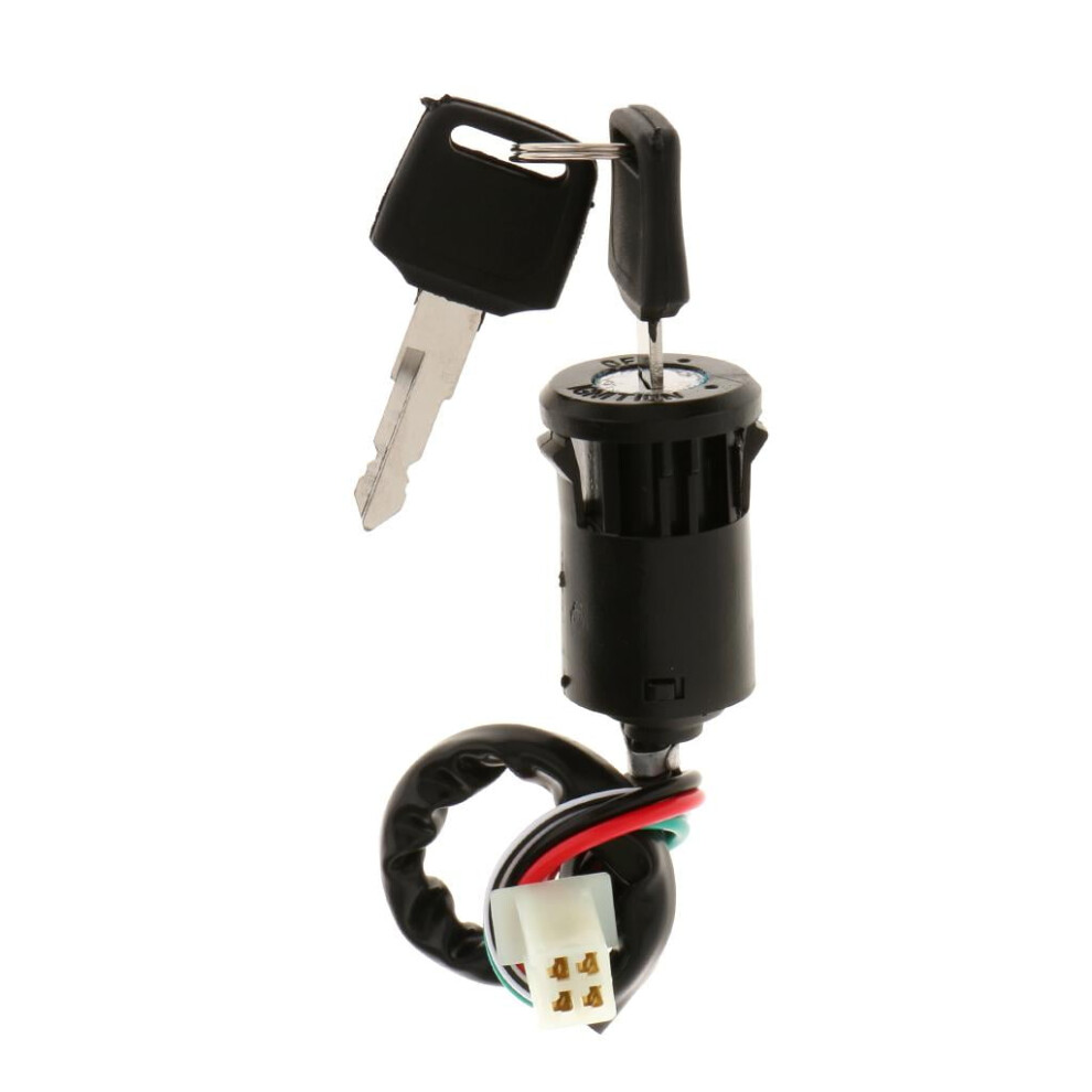 4 Pin Wire Ignition Key Switch For Chinese Wheeler Atv Go Kart 50Cc 70Cc 90Cc 110Cc 125Cc 9085618889835