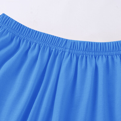 Set pigiama estivo per bambini e bambine, alla moda, casual e comodo, composto da due pezzi. 1
