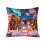 Linnen kussensloop met dierenprint, 45x45 cm 1