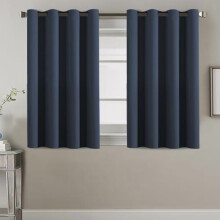 Cuirtín Dorcha Gorm Cabhlaigh 52" L x 45" F Barr Grommet