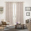 Linen Look Curtains 52x68 in, Bronze Grommet, 2 Panel 5