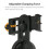 Binocular Phone Adapter Clip Black 3