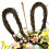 Osterhasenkranz 12,2 Zoll mit Blumen, Beeren und Eiern 4