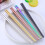 Σετ 6 ζευγαριών chopsticks, αντιολισθητικά πολύχρωμα τετράγωνα chopsticks, 5
