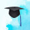 Adjustable Blue Graduation Cap for College with Tassel Academic 7