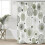Cortina de chuveiro impermeável verde sálvia 72x78 polegadas 4