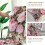4er-Set Stretch-Stuhlhussen mit Blumenmuster 3