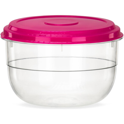 DecorRack X-LargeΔοχείο αποθήκευσης τροφίμων 5,75 Qt, χωρίς BPA, αεροστεγές καπάκι, βαρέως 1