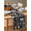 Caminho de mesa em algodão e linho, 33 x 178 cm (13 x 70 polegadas) 5