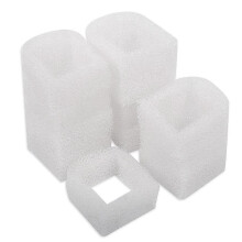 Cat Water Fountain Filter Replacement, Foam Filters Compatible with Petsafe Drinkwell Stainless Steel 360 (12 Pack)