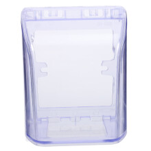 Transparent Socket Protector for Bathroom with Reliable Waterproof Performance Easy Installation on