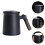 1Set Ceramic Filter Mug Unique Shape Black Office Tea Cup With Lid 400ML 3