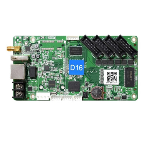 D16 Asynchronous Controller Full-Color LED Controller Card with 65,000-Pixel Load 75x4 Hub WiFi USB Cable Connection