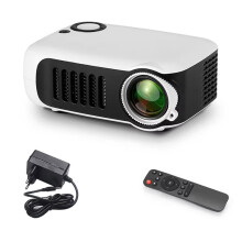 Projector Portable Home Cinema 3D LED Video Projector 4K 1080P Gaming Laser Beamer with HD Port for TV Box EU Plug