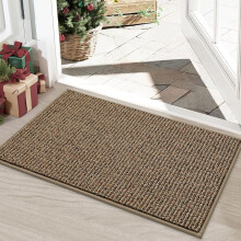 Dirt Trapper Door Mat Beige 20 x 32 inches