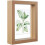 Floating Picture Frame Wood 5x7 with Double Plexiglass 1