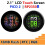 For Raspberry Pi  2 RP2350B 2.1-Inch LCD Round Touch Display QMI8658 Curved Surface 1
