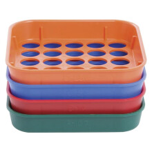 Vassoi per La Selezione Delle Monete In Plastica, Colori Assortiti, Conta-Monete e Seleziona-Monete, da Centesimi A Quarti