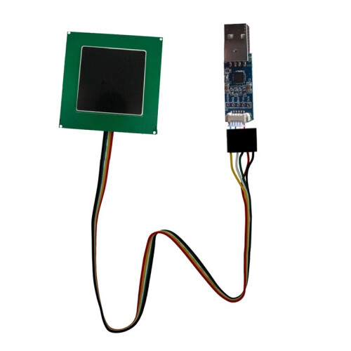 YRM100 TTL UHF RFID Reader Module with ESP32 Interface Integrated RFID Antenna 80x120mm