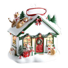 Décoration de Noël pour clinique vétérinaire (1 pièce)