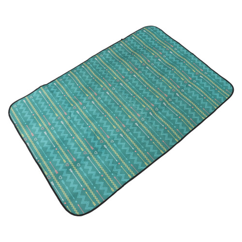 Folding Bed with Mattress Self Inflating Camping Picnic Keeping Warm