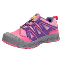 Boy Girl New Sneakers Print Lace Up Thick Soled Outdoor Shoes Hiking Climbing Trainer With Easy-Clean Modern Design