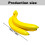 Buchet artificial de banane – Fructe artificiale realiste cu 5 capete 2
