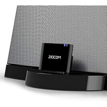 Glacadóir Fuaime Bluetooth 30-bioráin uasghrádaithe le haghaidh Bose iPod, iPhone SoundDock & Cainteoirí Duga 30-bioráin eile - Ní le haghaidh
