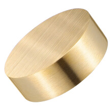 unbranded Round Brass Paperweight Square Key Study Four Treasure Golden