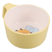 Tazón infantil LYTMENT, tazón para cereales, tazón para desayuno, tazón infantil con lindo diseño de abejas, tazón con asa, plato irrompible