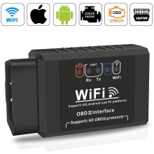 Diagnostic Device WiFi Adapter, Elm327 Wireless Connector, Diagnostic Scanner FOR IOS / Android