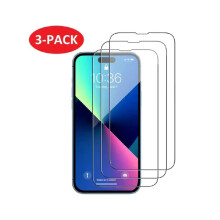 iPhone 14 Displayschutzfolie aus gehärtetem Glas (3er-Pack)