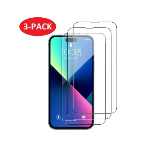 iPhone 14 Displayschutzfolie aus gehärtetem Glas (3er-Pack)