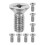 Rotor Screw for Auto Body and EV Motorcycle 8 pcs 1